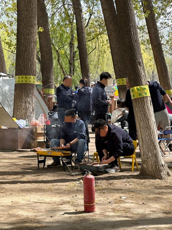 九八策略 调查 | 露营地热闹背后：禁火区，一里地排满烧烤摊儿