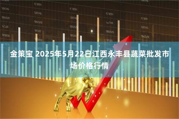 金策宝 2025年5月22日江西永丰县蔬菜批发市场价格行情
