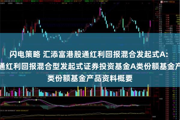 闪电策略 汇添富港股通红利回报混合发起式A: 汇添富港股通红利回报混合型发起式证券投资基金A类份额基金产品资料概要
